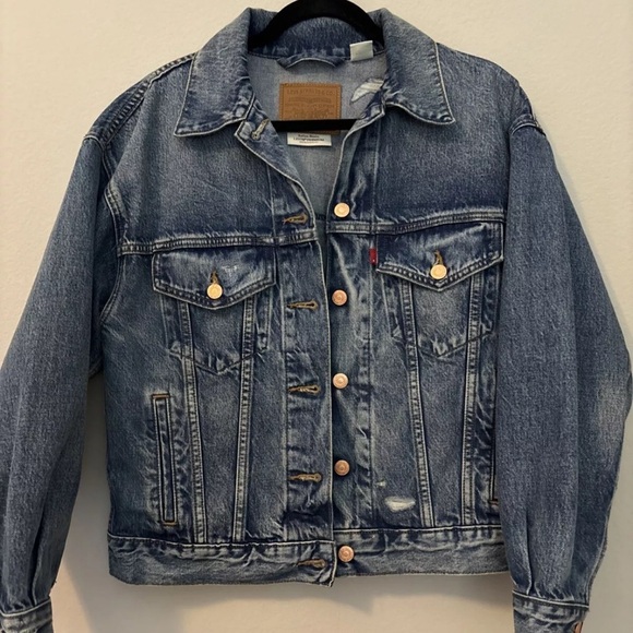 Levi's Premium '90S TRUCKER JACKET Women's Size XS - Picture 3 of 16